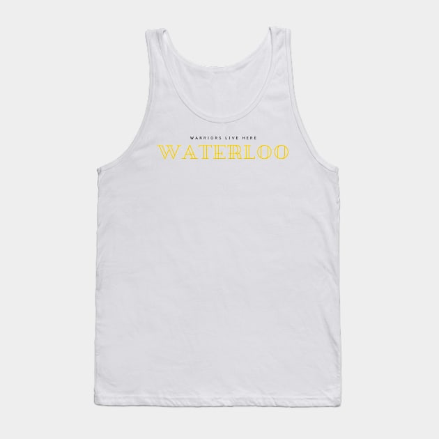 Warriors Live Here Tank Top by stickersbyjori